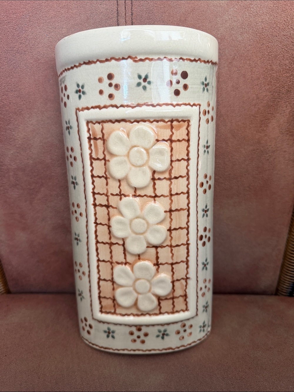 Polish Pottery Radiator Humidifier from Boleslawiec